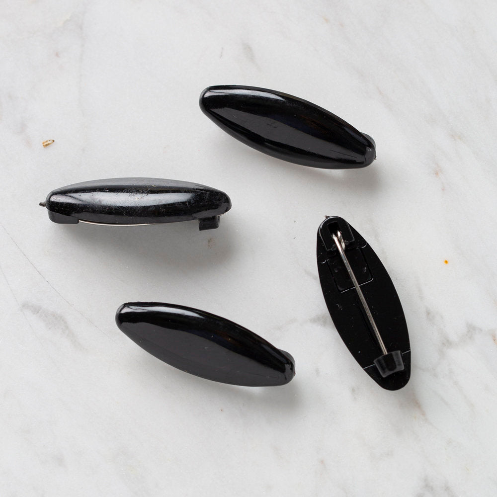 Loren 4'lü Siyah Eşarp İğnesi